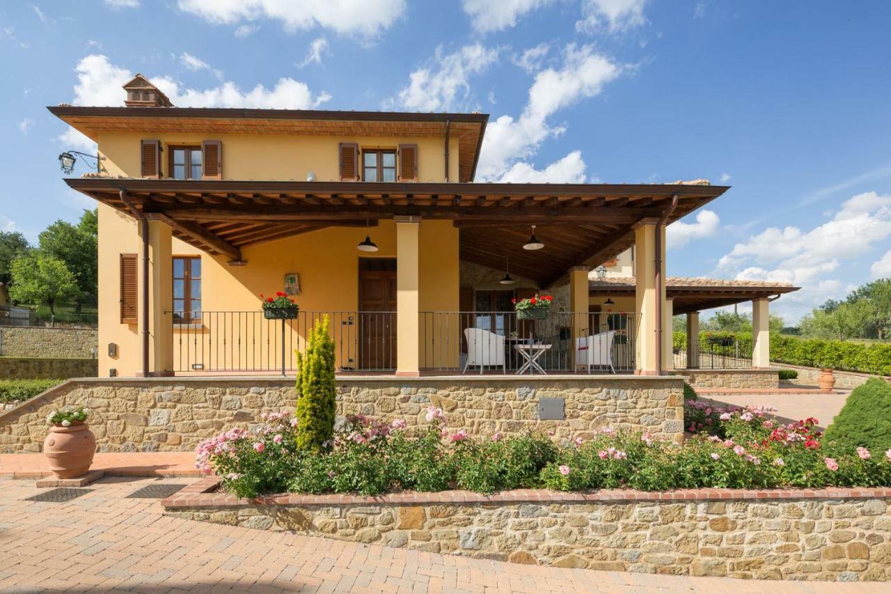 Willa Poggio Pellicciaia Arezzo Zewnętrze zdjęcie